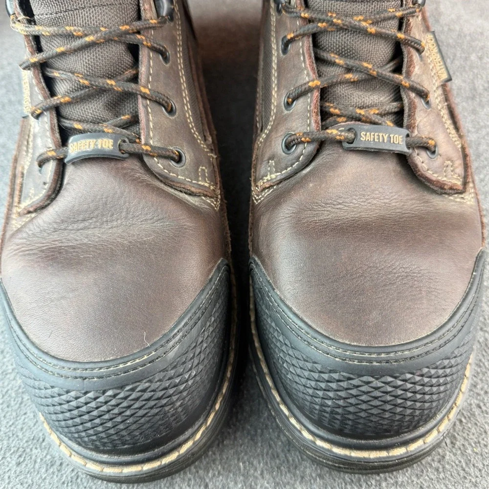 Craftsman Kryptor Mens 13W Brown Leather Waterproof Safety Toe Work Boots 20852